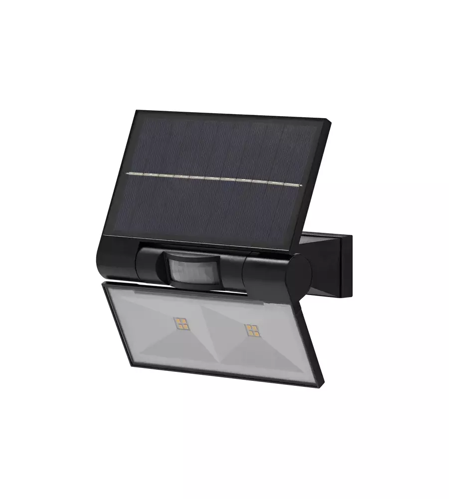 Lampada led "endura flood solar double" - led per esterni ad energia solare - 3000k